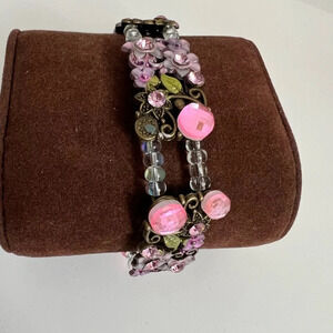 Vintage Prosperity Flowers Bracelet one size